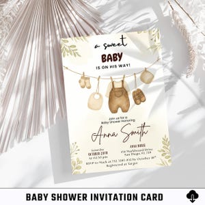 Editable Birthday Invitation / Canva Template / Digital Birthday Card / Printable Invite / DIY Party Card / Birthday Invite Digital Download