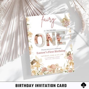 Editable Birthday Invitation / Canva Template / Digital Birthday Card / Printable Invite / DIY Party Card / Birthday Invite Digital Download