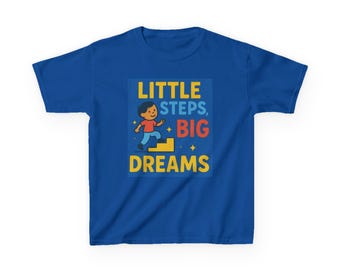 Kids Inspirational Tee, Motivational Shirt for Children, Positive Message T-Shirt, Gift for Birthdays, Fun Casual Wear