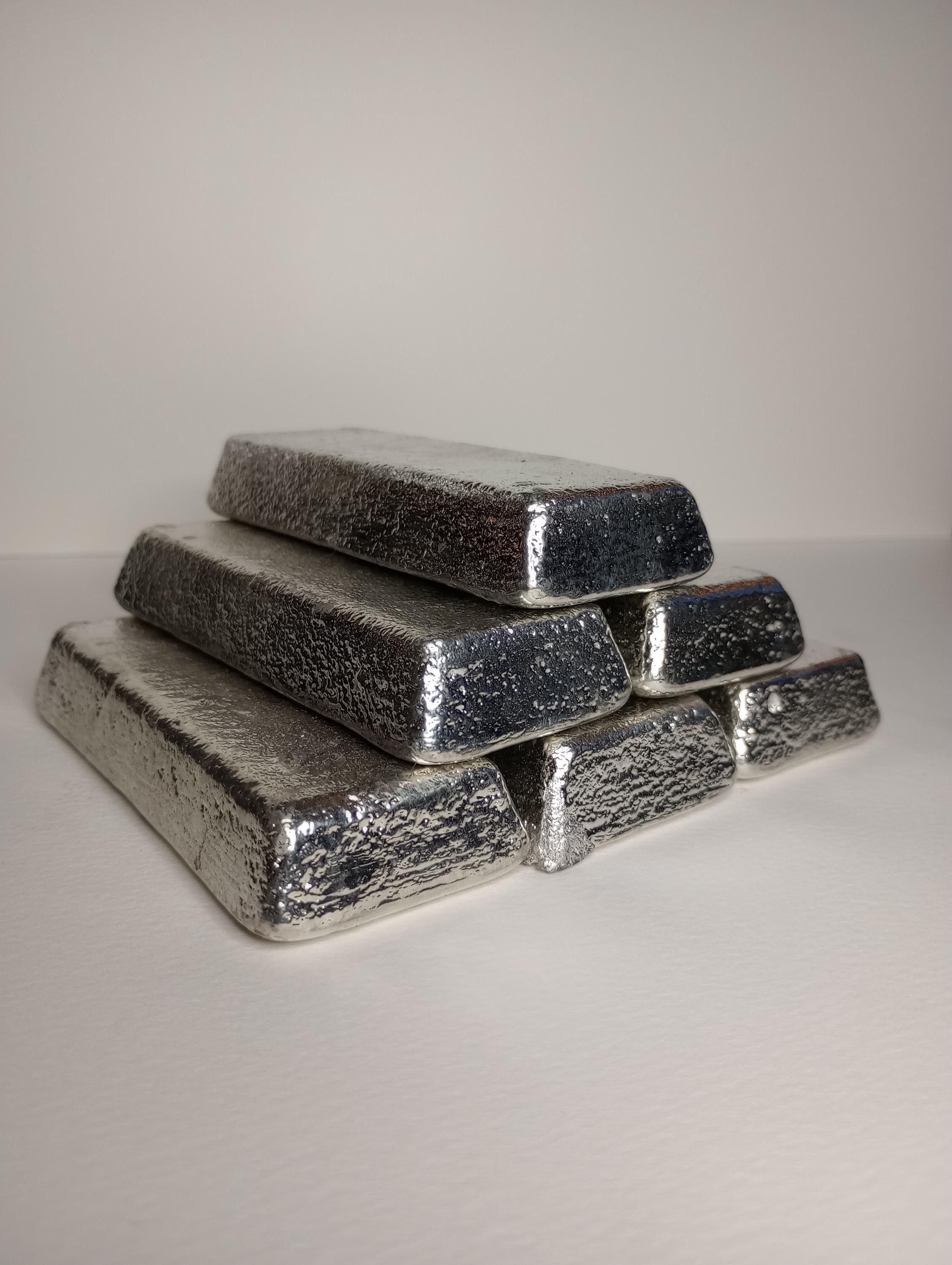 Tin Ingots 1 pound 99% pure
