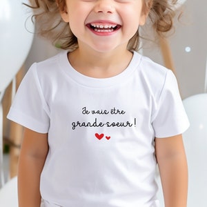 Pregnancy announcement t-shirt - I'm going to be a big sister t-shirt