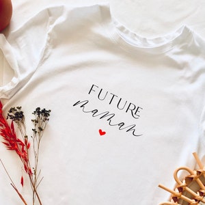 annonce grossesse t-shirt future maman futur papa image 3