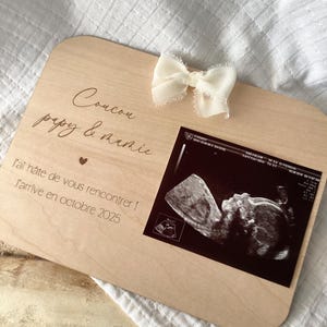 Annonce grossesse - carte annonce originale - future mamie - futur papi