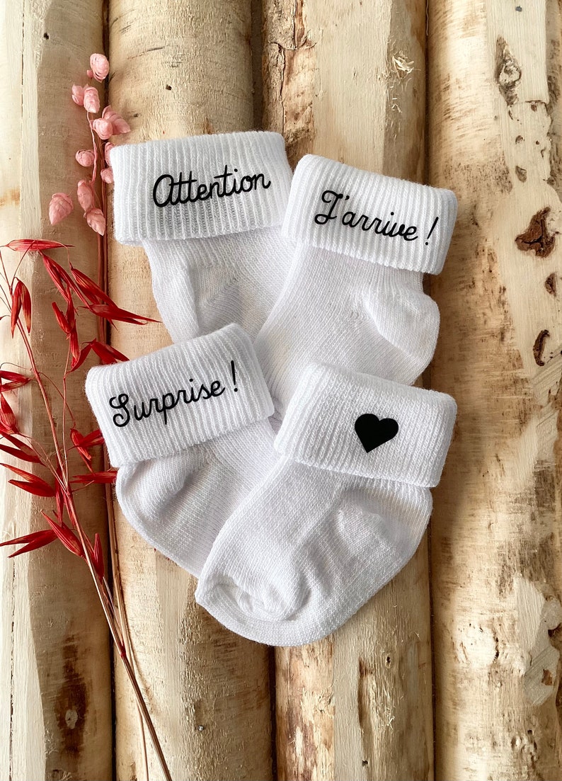 Pregnancy announcement sock pregnancy announcement image 2