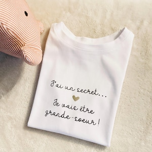Pregnancy announcement t-shirt - I'm going to be a big sister t-shirt