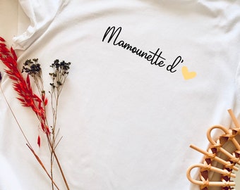 Cadeau fête des mères - t-shirt maman - idée cadeau maman