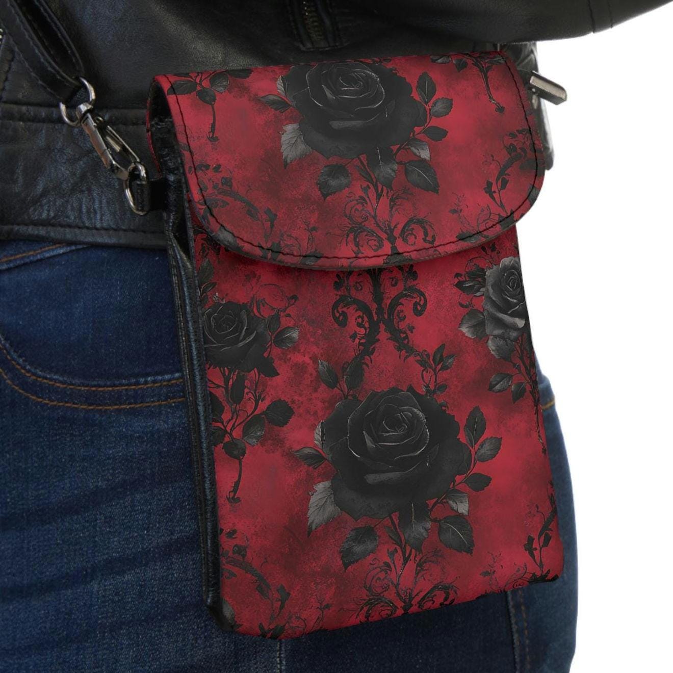 Goth Phone Crossbody
