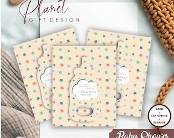 Personalisierte Babyparty Flaschenöffner Magnet Bevorzugungen