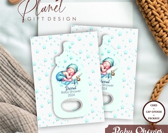 Personalisierte Babyparty Flaschenöffner Magnet Bevorzugungen