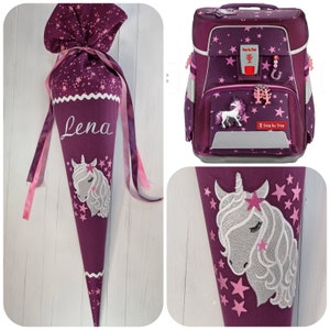 Unicorn school bag to match the Step by Step Unicorn Nuala school bag