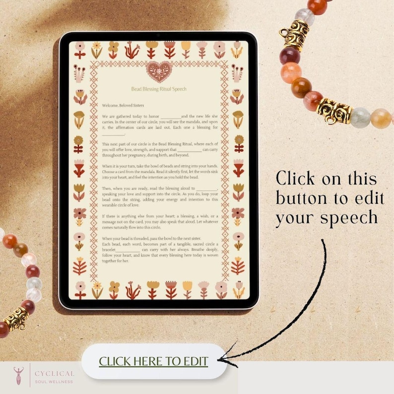 Printable Blessingway Affirmation Cards | Mother Blessing Ceremony ...