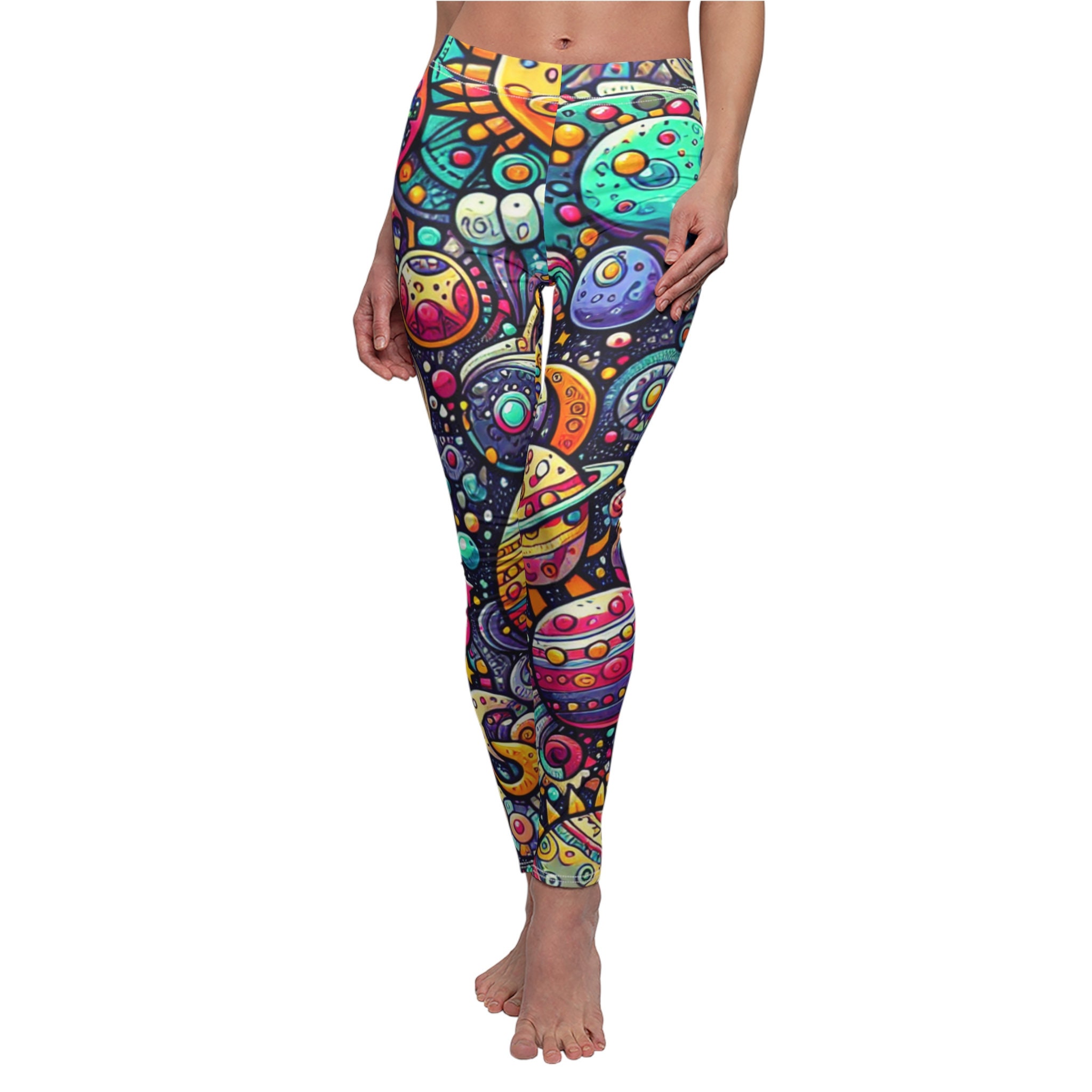 BABIES LEGGINGS WITH FRILLS DAWN OF UNIVERSE main image 1