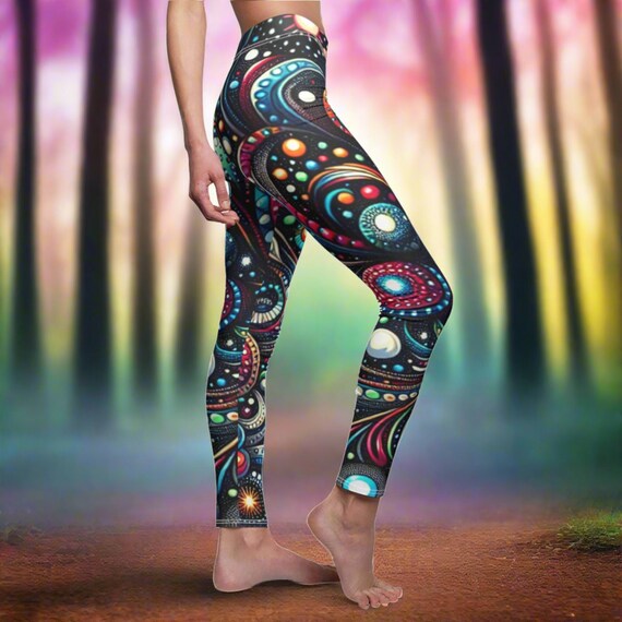 Yoga pants with stars outlet