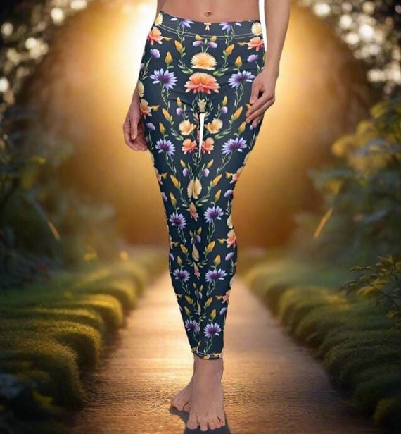Flower leggings outfit sales