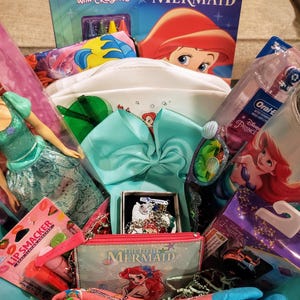 Ariel Gift Basket: Mermaid Doll, Jewelry, Accessories image 2