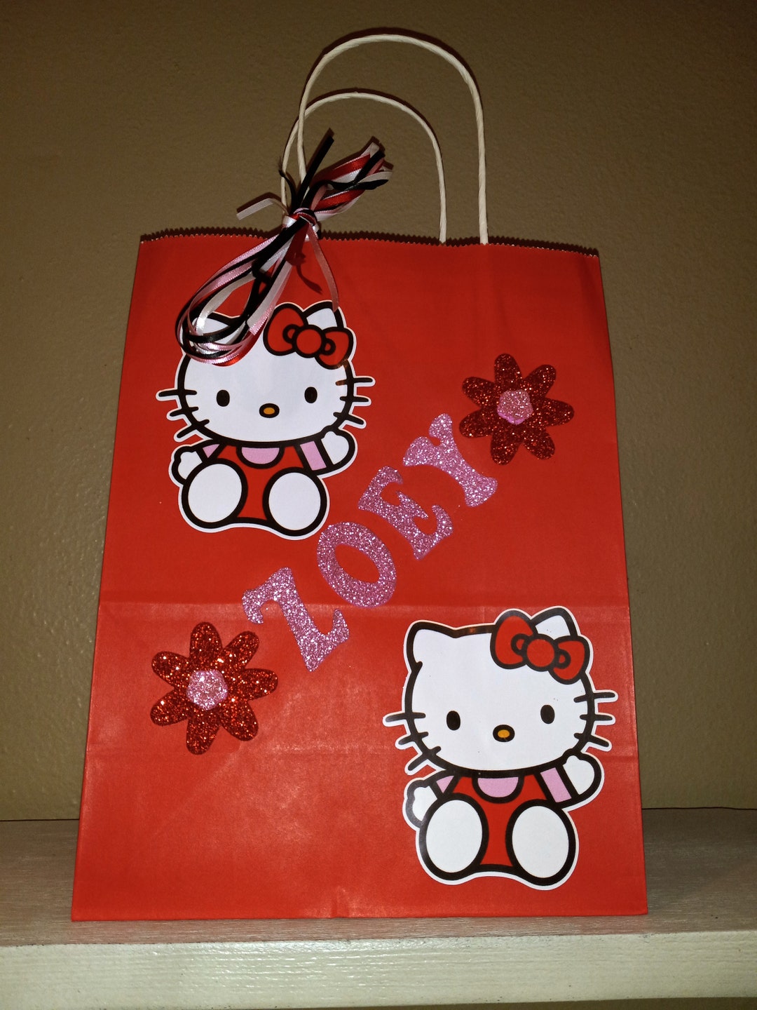 Hello Kitty Party Favor Bags Etsy