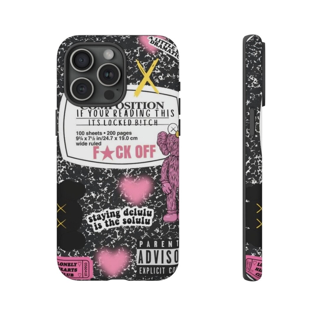 KAWS Composition Case - Etsy