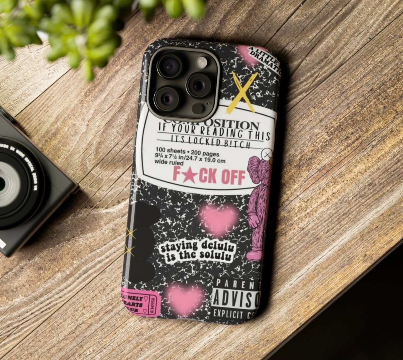 KAWS Composition Case - Etsy