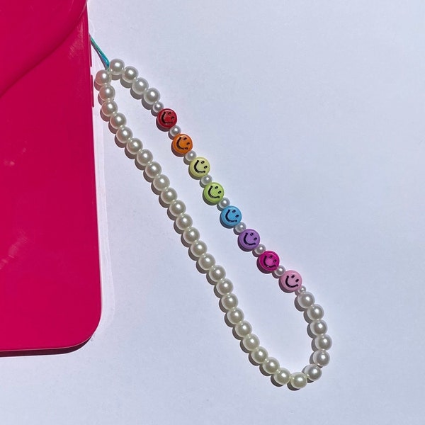 Handmade Phone Charm - Beaded Phone Charm