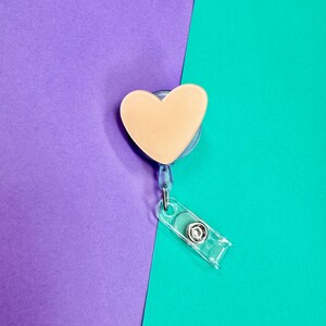 Carretel de crachá com clipe para cartão de identificação, porta-identificadores de enfermeiras personalizados, acessórios para profissão médica, presente para enfermeiras, presente para professores, carretel de crachá fofo