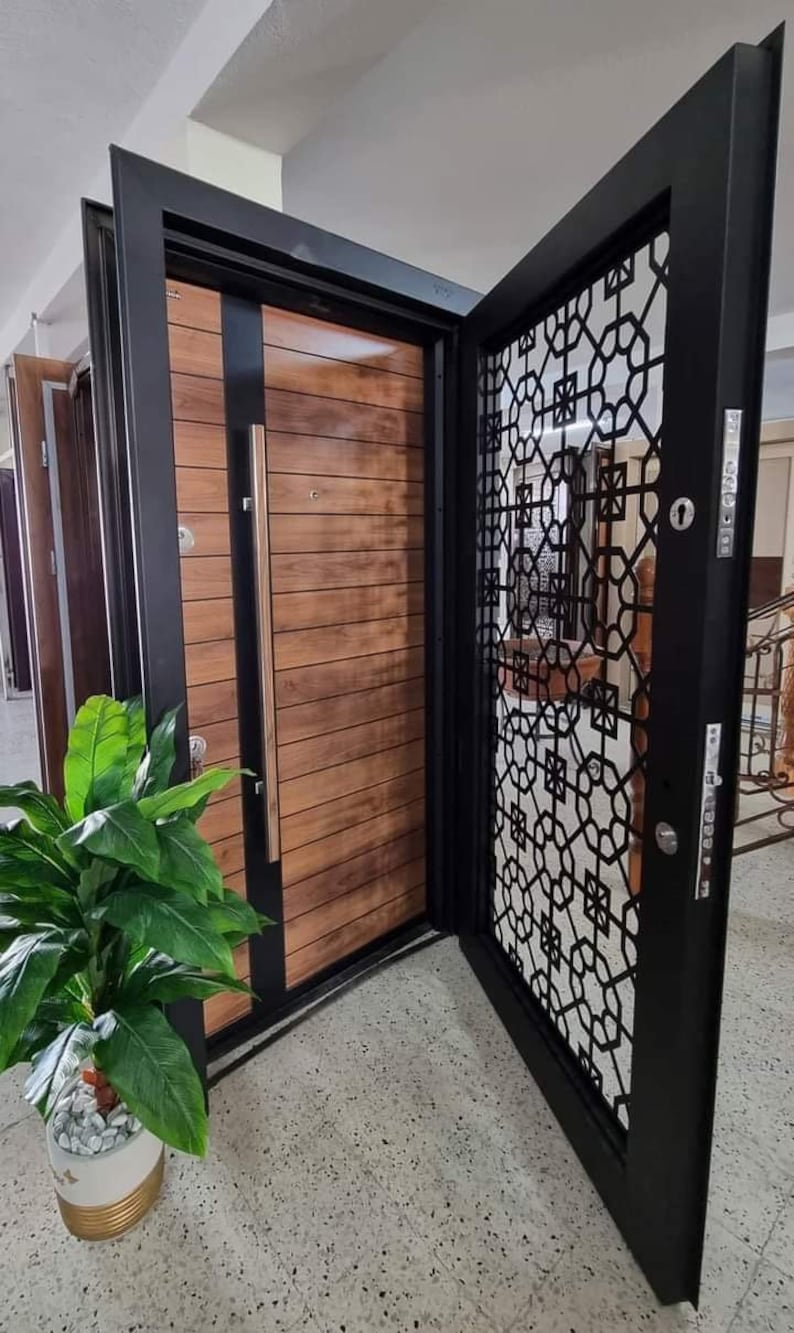 Extravagant Modern High Security Doors Etsy