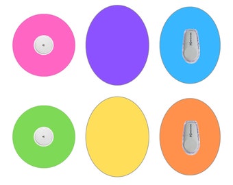 Patch adhésif CGM de couleur unie : Patch étanche pour diabète Libre, Dexcom, Medtronic