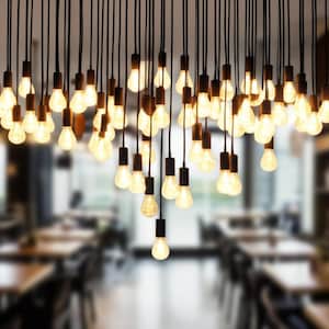 multiple Pendant Chandelier, Modern Loft Lighting fixture, Minimalist Decor, customizable pendant spider chandelier