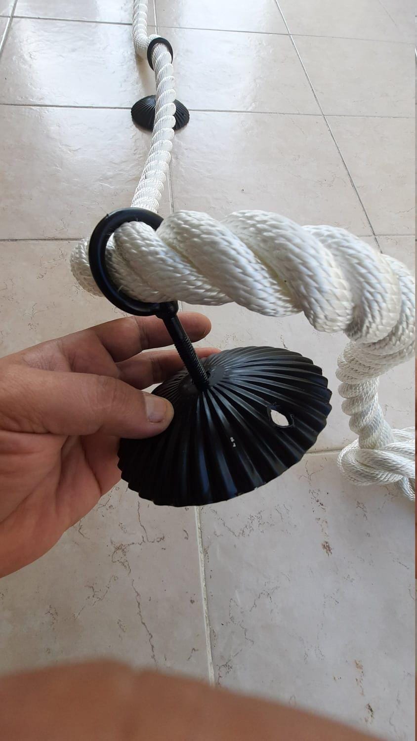 Natural Jute Rope Stair Railing: Farmhouse Beach House Decor (5ft) - Etsy