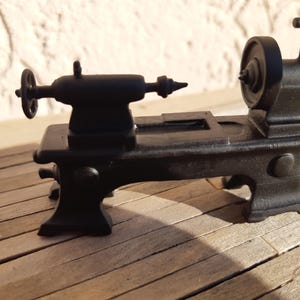 DIY machinery / lathe type 2 in G/O/S/HO/TT/N (1/22.5, 1/48, 1/64, 1/87, 1/120, 1/160) scale