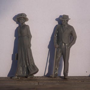 DIY people set in G/O/S/HO/TT/N (1/22.5, 1/48, 1/64, 1/87, 1/120, 1/160) scale