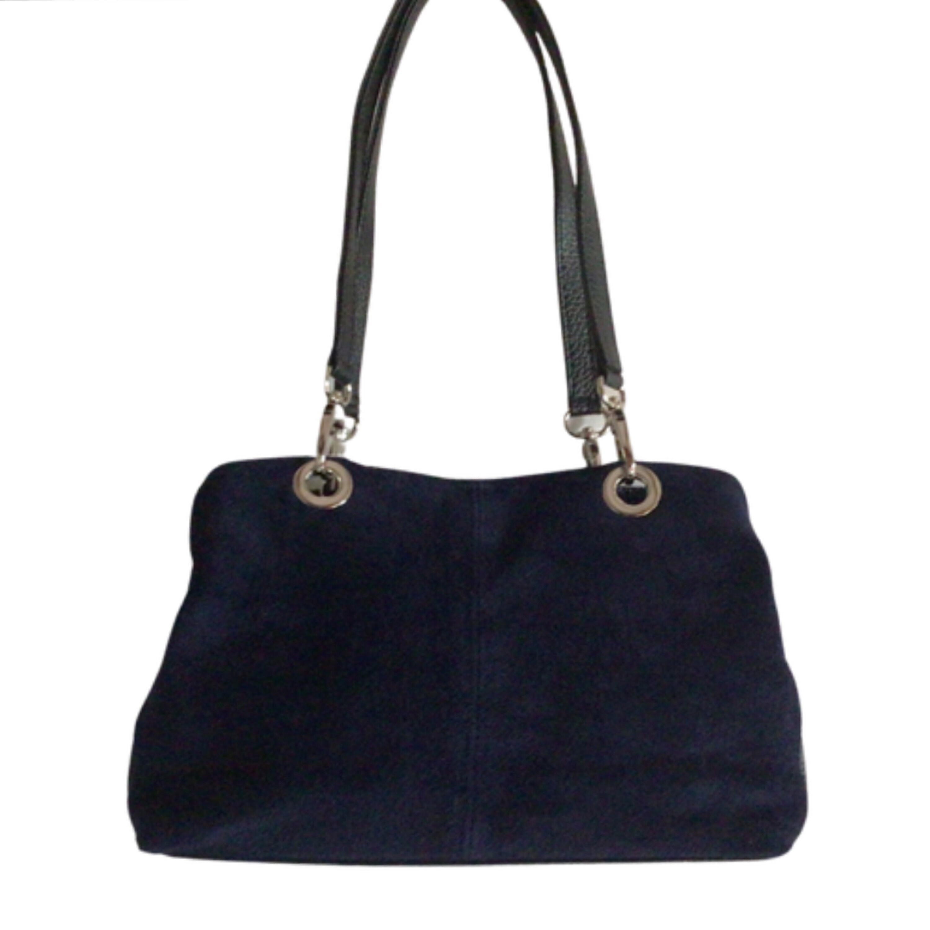 Navy Shoulder Suede Bag / Boho Bag / Navy Blue Bags / Hippie Festival ...