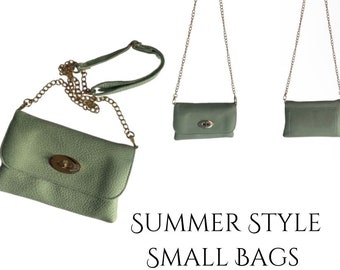 Small Green Bag / Mint Green Bag / Mint Green Crossbody Bag / Green Bags / Shoulder Bags / Wedding Mint Green Bags / Small Mint Green Bag