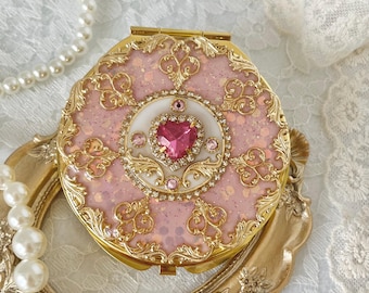 Magical girl Trancsformation Compactmirror Handmirror magicmirror fantasy fairy princess Pink