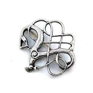 David Andersen Saga Viking 925s Sterling Silver Brooch