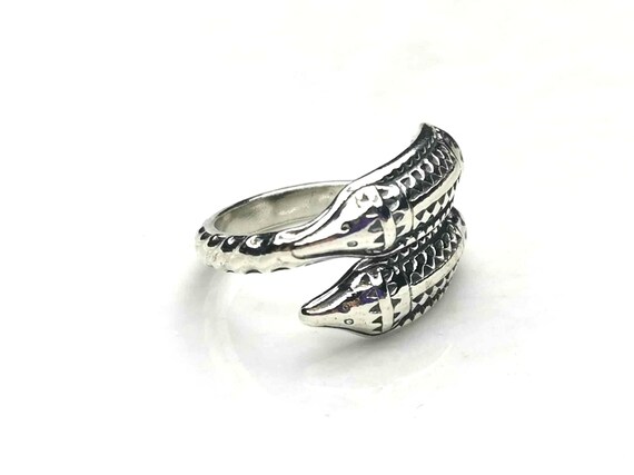 Bague David Andersen Sterling Silver Saga – Norvège, Vintage, Taille 8
