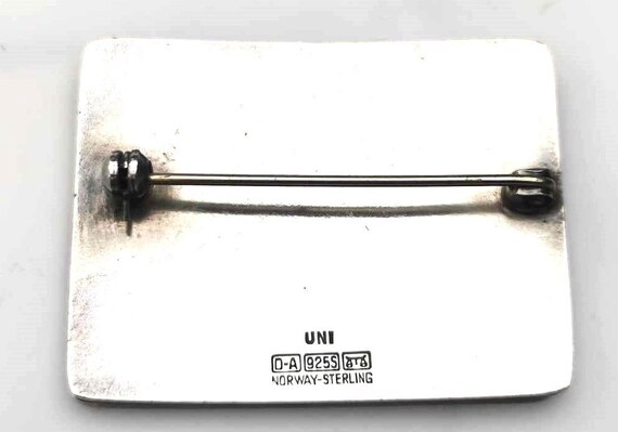 David Andersen brooch Uni D-A Norway Scandinavian… - image 3