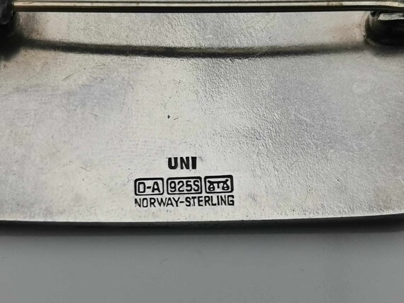 David Andersen brooch Uni D-A Norway Scandinavian… - image 4