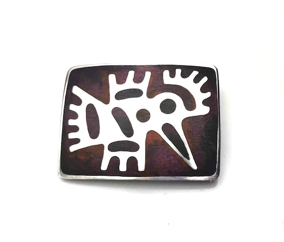 David Andersen brooch Uni D-A Norway Scandinavian… - image 1
