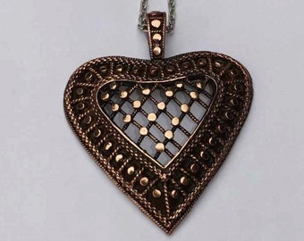 Collar colgante de Knut Paulsen, bronce noruego, diseño escandinavo, plata de ley, cadena de diseño noruego