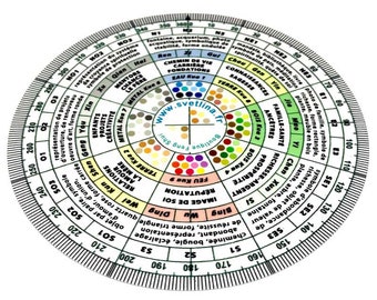 Luo Pan Harmony of the 8 Domains - Feng Shui Accessory Compass - Measuring Tool for Drawing the Pakua Life Sectors - Decoration