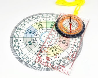 Pack Luo Pan + Kompass - Feng Shui-Zubehör, Feng Shui-Kompass, Ausrichtungen und Lebensbereiche - Chi-Strom und Energie -