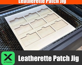 xTool Leatherette Patch Jig - XCS File (for use with xTool Creative Space Software)