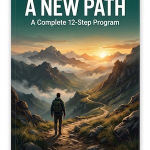 Nowa ścieżka: świecki 12-stopniowy program leczenia uzależnień, kompulsji i niepożądanych zachowań — przewodnik PDF uwzględniający traumę