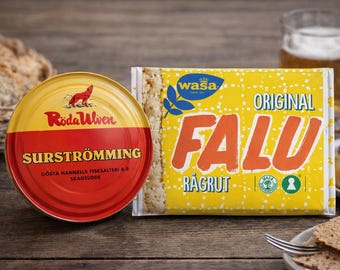 Surströmming – Zweedse gefermenteerde haring met roggeknäckebröd