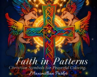 Dibujos cristianos para colorear para adultos / Símbolos de fe (Descarga en PDF)