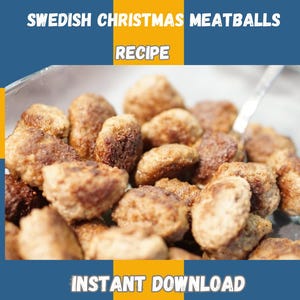 Receita de almôndegas de Natal clássicas suecas | Almôndegas tradicionais suecas para buffet de Natal | Prato festivo escandinavo de férias