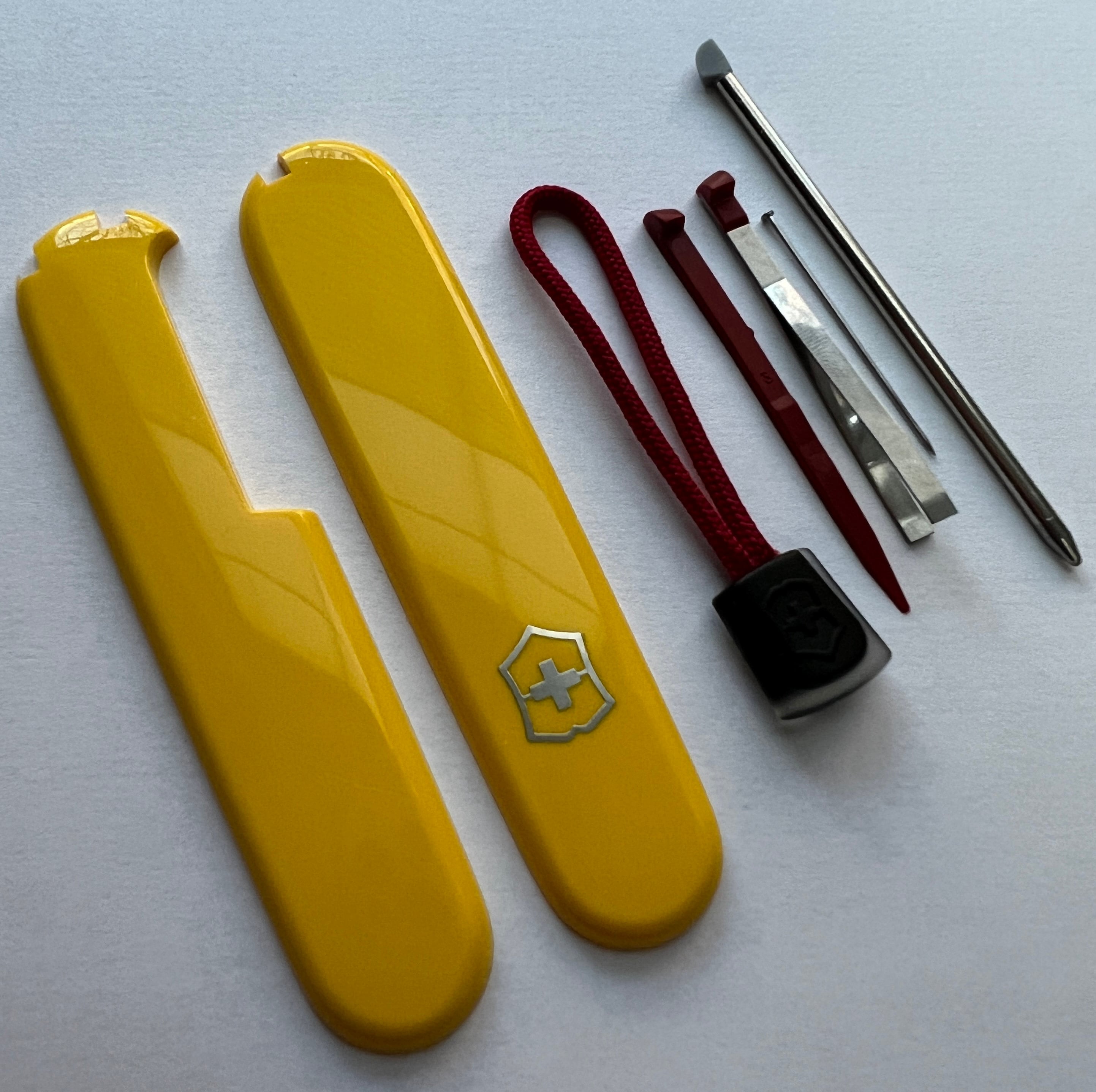 Victorinox 91 Mm Plus Set Scales, Cover, Handles, Grips, Griffschalen ...