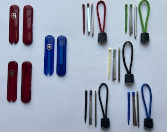 Victorinox 58 mm Signature (with pen hole) Scales, Cover, Handles, Grips, Griffschalen, SAK (no plastic slider in accessories set!)