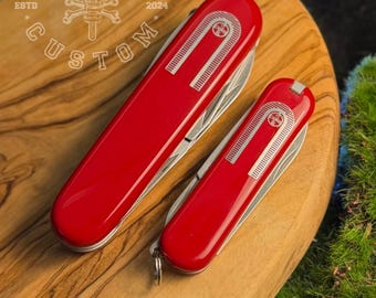 Victorinox Tourist + Classic Duo "UBS SBG" (anterior a 1985)
