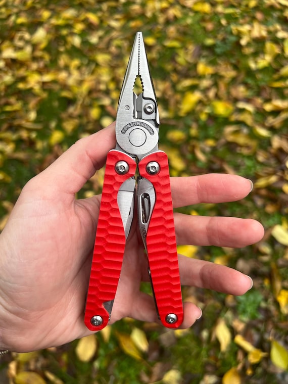 Leatherman Mod 交換用スケール Charge Plus G10 Micarta レッド